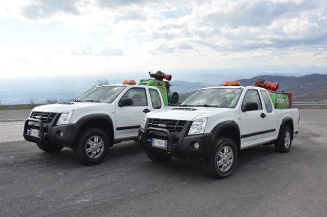 noleggio atomizzatore professionale con autocarro